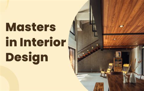 Masters In Interior Design In Ukproper Course Guide