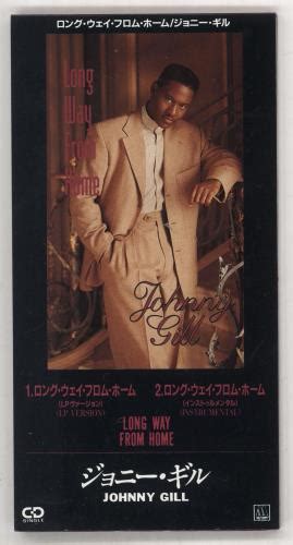 Johnny Gill Long Way From Home Japanese Promo 3 Cd Single Cd3 543587