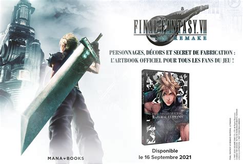 Livre Final Fantasy Vii Remake Material Ultimania à 3990€ 3790€ En