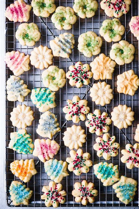 Christmas background with swedish christmas greetings. Cardamom Spritz Cookies ~ these easy Scandinavian Christmas cookies are so quick to make, stamp ...