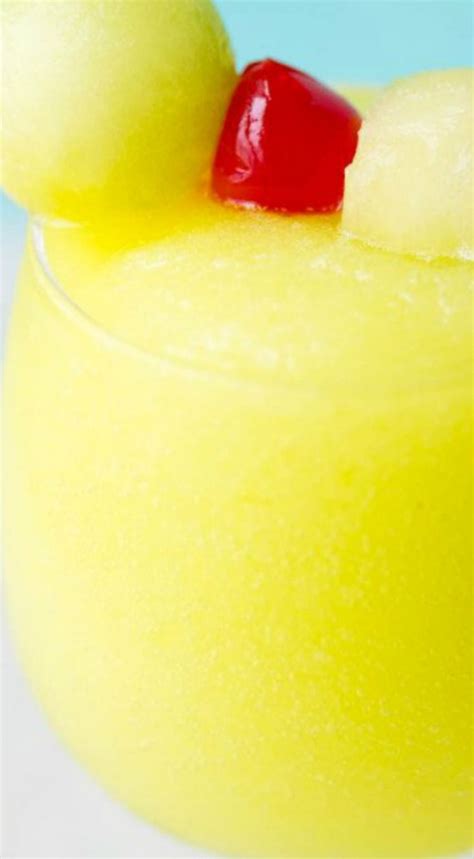 Garnish with some chopped mint leaves and a lime slice. Spiked Melon Ball Slushies ~ Made with freshly frozen ...