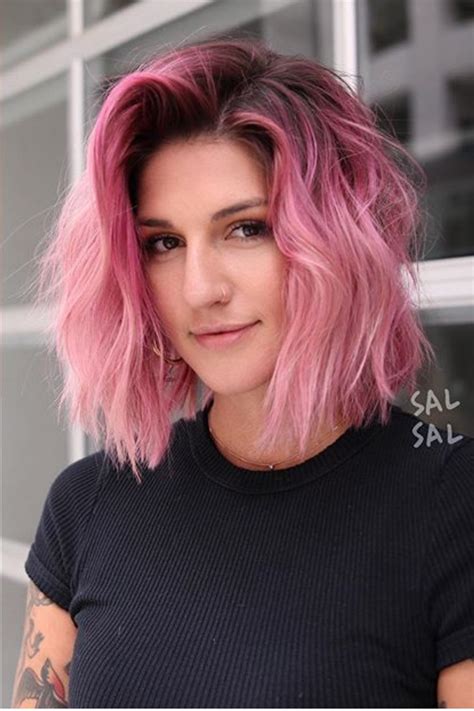 30 prettiest pastel pink hair color ideas right now pastel pink hair color pink short hair