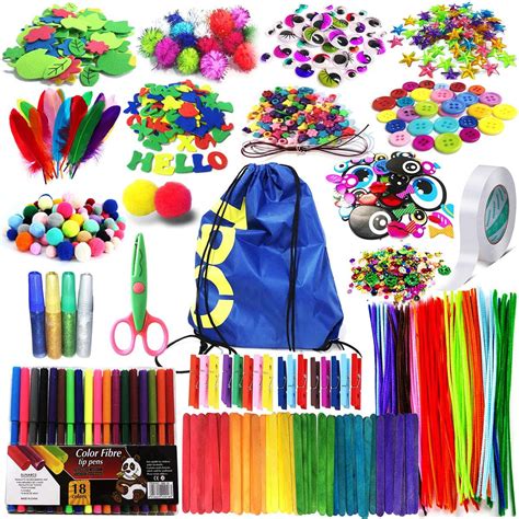 Arts And Crafts Supplies For Kids Girls Toddler Diy Craft Art Supply