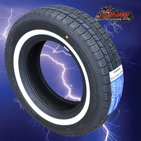 14 Whitewall 205 75 15 Suretrac Tyres 32mm White Line Huntsmanproducts
