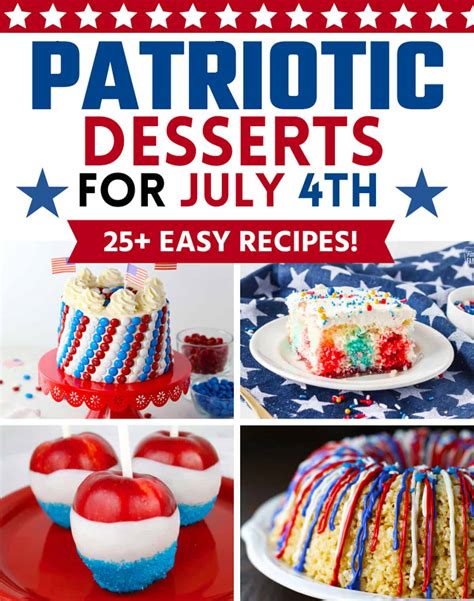 25 Festive And Easy 4th Of July Desserts Mom Loves Baking