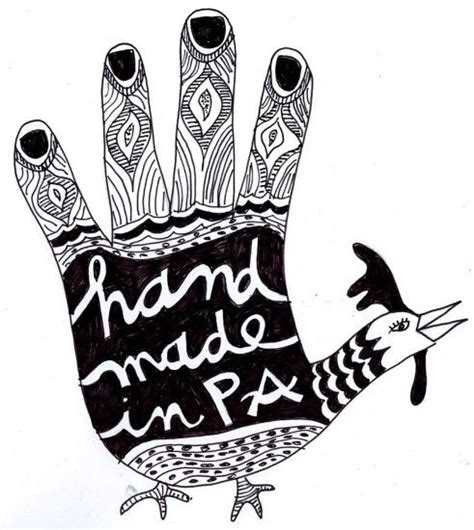 Sketch Book Hand Turkey Peace Gesture