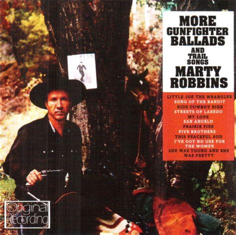 2014 full album plus bonus tracks 1959. Marty Robbins - More Gunfighter Ballads And Trail Songs (2011, CD) | Discogs