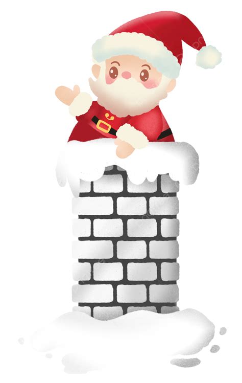 Chimenea Navideña Con Santa PNG , Navidad, Chimenea, Papa Noel PNG y