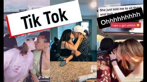 Kissing My Best Friend Challenge Wlw Tiktok Amazing Part 1 Youtube