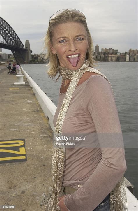 Actress Tammy Macintosh One Of The Cast Of The Australian Tv Medical Fotografía De Noticias