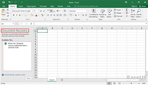3 Métodos para Recuperar Excel No Guardado