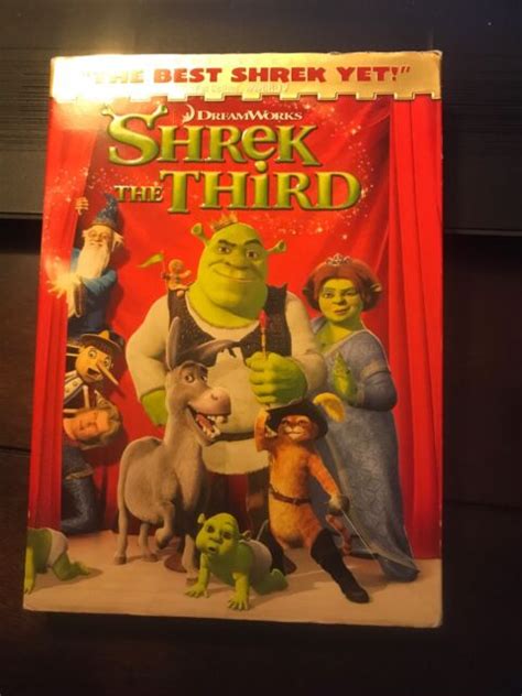 Shrek The Third Full Screen Edition Dvd Ebay