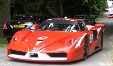 Video Ferrari Fxx K Fxx And 599xx Scream At Goodwood Gtspirit