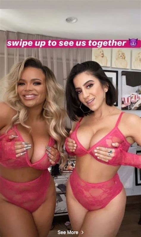 Trisha Paytas And Lena The Plug Make Porn For Onlyfans In See Through