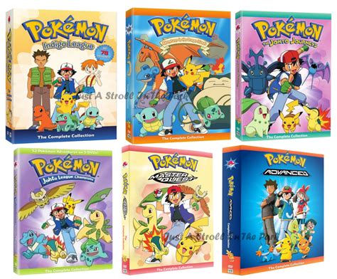 pokemon dvd collection