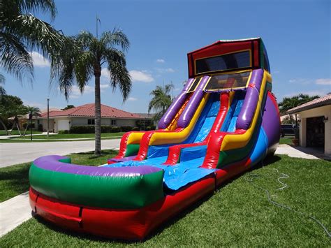Custom Themed 2 Lane Slide South Florida Bounce