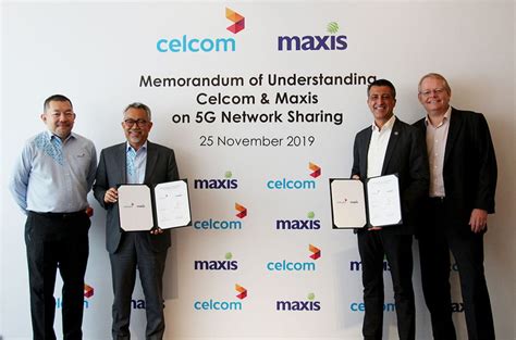 Maxis And Celcom Signs Mou To Accelerate 5g Rollout In Malaysia