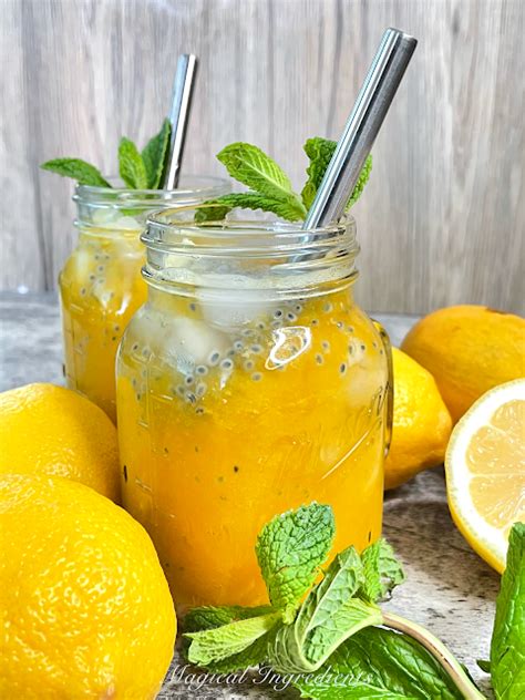 Mango Ginger Lemonade Magical Ingredients