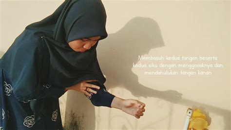 Tata Cara Berwudhu Sesuai Tarjih Muhammadiyah Youtube