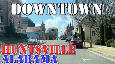 Huntsville Alabama 4k Downtown Drive Youtube