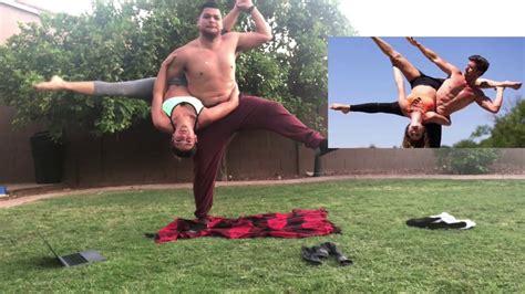 Yoga Challenge Hilarious Brother Sister Yoga Youtube