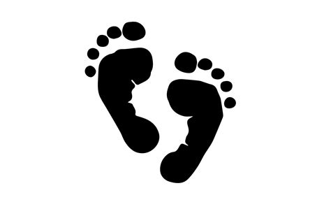 Baby Feet Svg Footprints Svg Baby Footprints Svg Baby Svg Etsy
