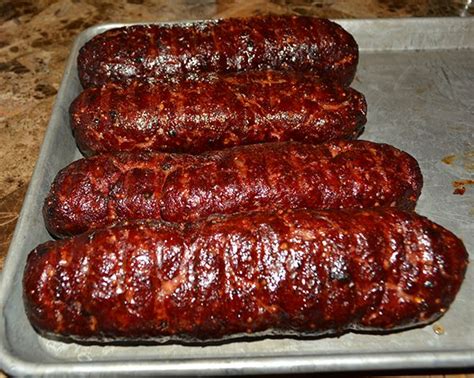 Spicy Pepper Smoked Summer Sausage Easy Summer Sausage Recipe
