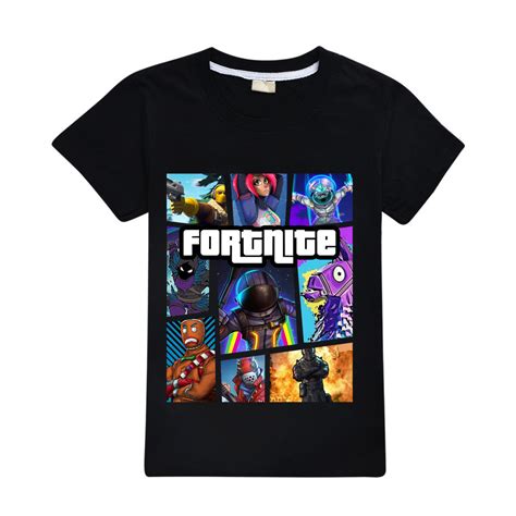 Fortnite Boys′ T Shirt Cotton Fortnite T Shirt China Hot Game