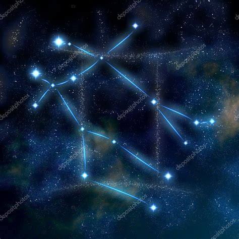 Gemini Constellation And Symbol — Stock Photo © Twentyfreee 8745062