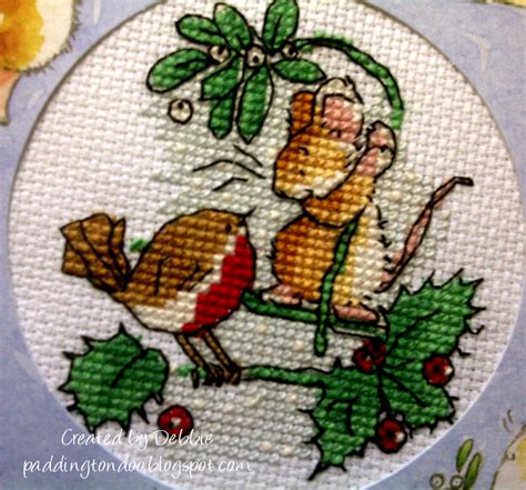 Patterns preceded by an asterisk (*) are in pdf format. Paddington's Marmalade Mutterings: Cross Stitch Christmas Card