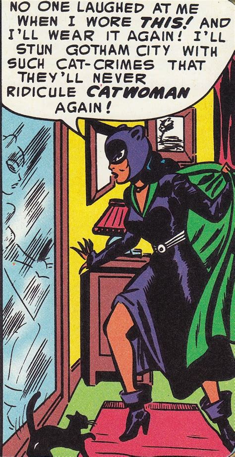 Catwoman Vintage Comic Panel 1950s Catwoman The Life And Times Of A