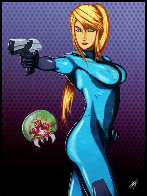 Metroid Zero Suit Samus By Bathiel On Deviantart