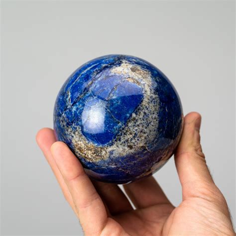 Genuine Polished Lapis Lazuli Sphere I 2 Lbs Astro Gallery Of