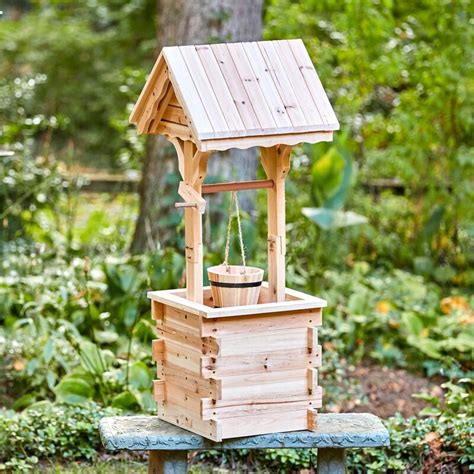 Shine Company Inc Lawn Accent Wishing Well And Reviews Wayfair