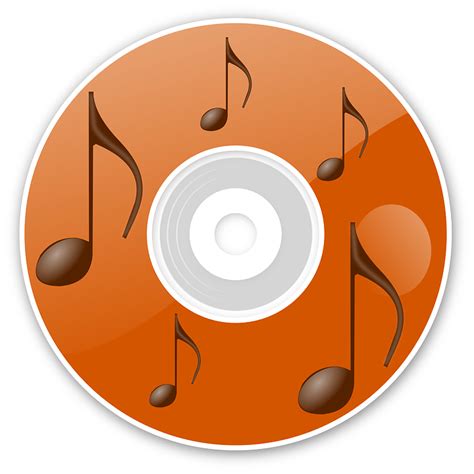 Free Vector Graphic Music Song Cd Disc Sound Note