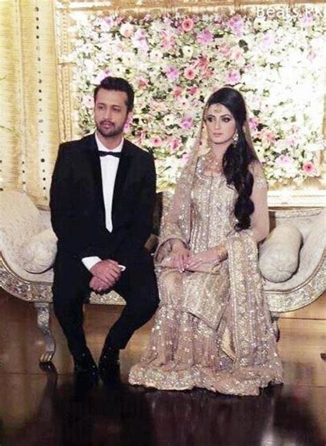 Pictures From Pakistani Singer Atif Aslams Wedding And Reception