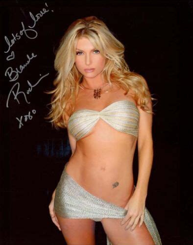 BRANDE RODERICK Signed Autographed SEXY LINGERIE X Photo EBay