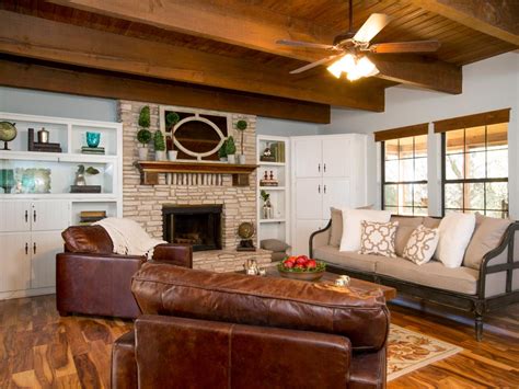 Because joanna gaines is considered the decorator your living room should be functional and not just stylish. Chip and Joanna Gaines Transform a Barn Into a Rustic Home ...