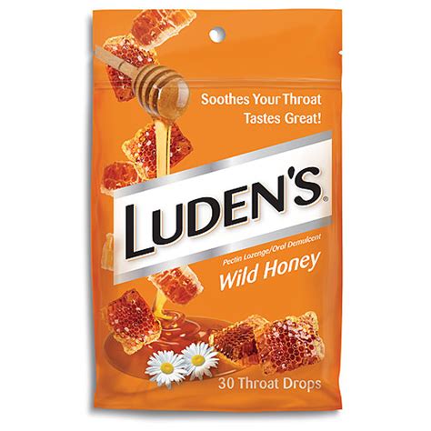There will be no need to worry about questionable ingredients, potential allergens, or bothersome side effects. Luden's 30-Count Wild Honey Cough Drops