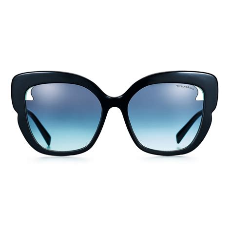 Discover luxury sunglasses for the modern woman in a range of styles. Tiffany & Co. - Square Sunglasses - Black Tiffany Blue ...