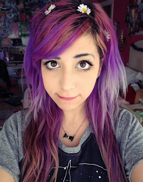 Scene Hair Beautiful Hair Color Scene Hair Purple Hair Artistry Cool Hairstyles Piercings