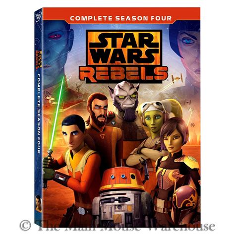 Disney Xd Animated Series Star Wars Rebels Complete Final Season 4 Four