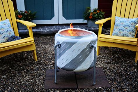 Your dryer may be used primarily for drying clean clothing, but an unseen pen, crayon or some dirty clothes dried between washings can leave your dryer drum coated in various before you start, you should unplug the dryer to prevent accidents. How to Turn an Old Washing Machine Drum Into a Firepit | HGTV