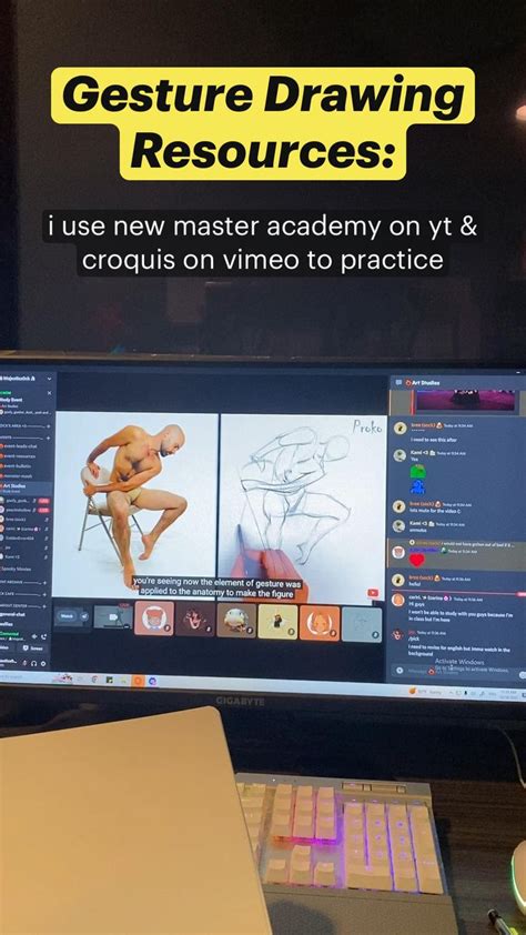 Gesture Drawing Resource New Master Academy And Croquis Artist