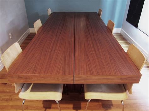Compare prices & save money on dining room furniture. Custom Furnishings : Modern Walnut Dining Table by Honore ...
