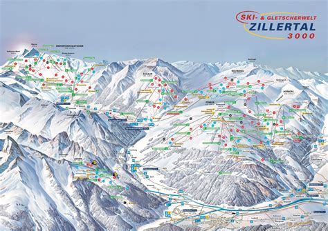 Zillertal 3000 Skigebied Met 142km Piste In Oostenrijk