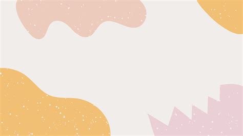 Trendy Vector Minimal Backdrop With Fluid Organic Shapes In Nude Pastel