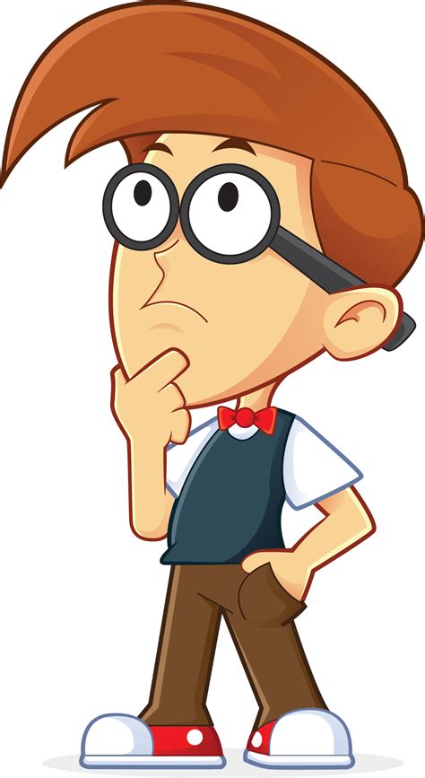 Download Thought Thinking Cartoon Man Download Hd Png Clipart Png Free
