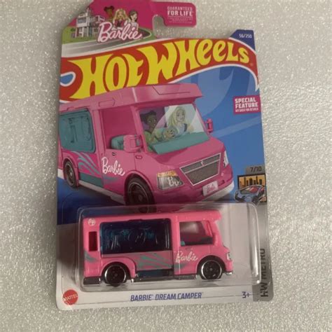 Hot Wheels Pink Barbie Dream Camper Hw Metro New