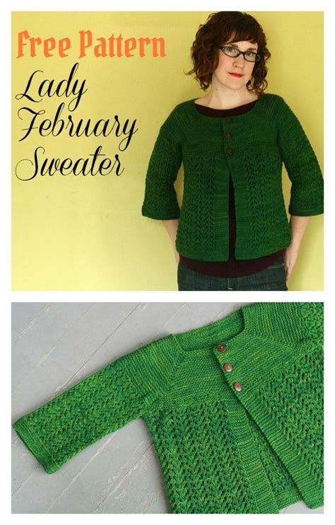 February Sweater Free Knitting Pattern Free Knitting Free Knitting